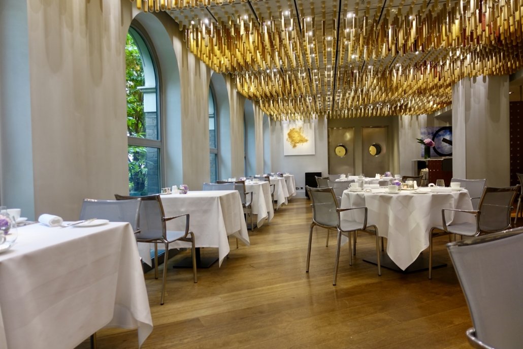 Dining room at Hotel COMO Metropolitan London