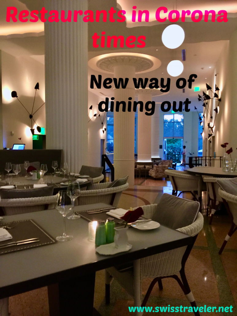 Pin it on Pinterest: Dine out in Corona times, here Hotel COMO Metropolitan, Miami, Restaurant Traymore