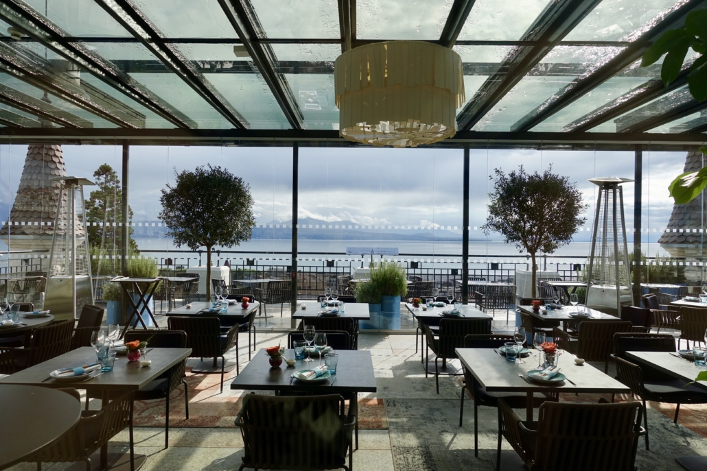 Hotel Savoy Royal, Lausanne, Switzerland, rooftop restaurant