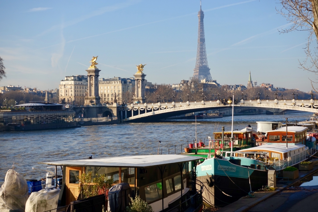 Eiffel Tower & Seine River Paris
