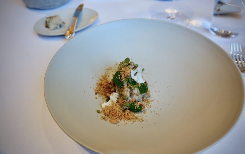 sweetbreads at Sven Wassmer's Memories at Grand Resort Bad Ragaz, Switzerland