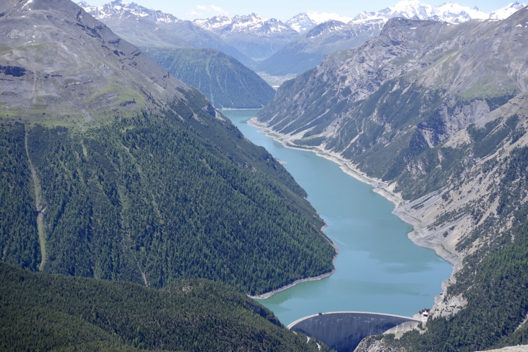 view from Munt la Schera Swiss National Park Lower Engadine Switzerland