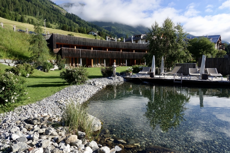 stay & dine in style at Switzerland's smallest 5-star hotel in the Engadine