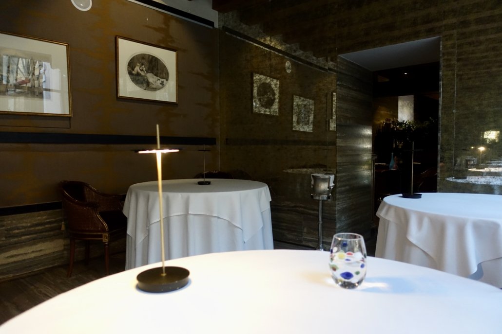 GLAM Restaurant at Palazzo Venart Luxury Hotel, 2 star Michelin restaurant