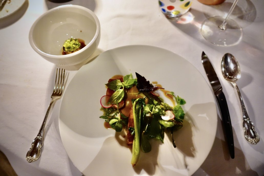 GLAM Restaurant, lamb in two variations at 2 star Michelin dining-spot