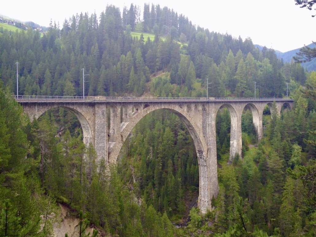 Wiesen Viaduct Grisons/Switzerland
