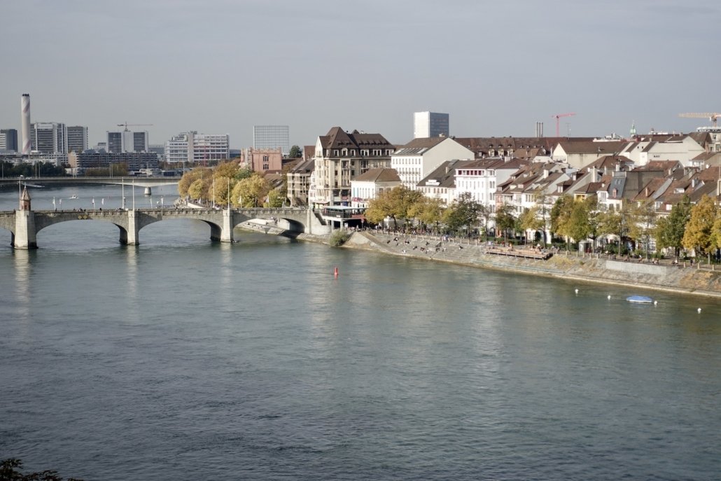 Basel river Rhine/Switzerland