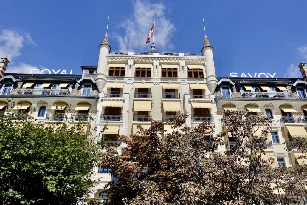 A guide to luxury hotels in Switzerland: Royal Savoy Lausanne