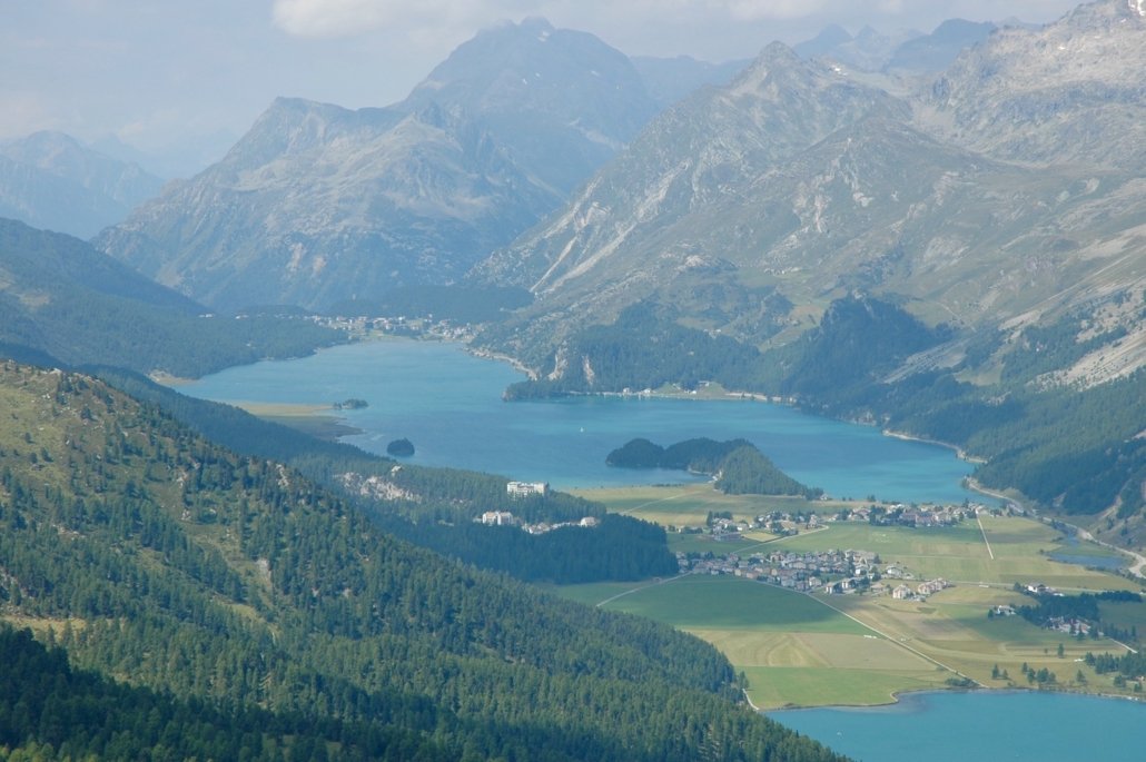 Upper Engadine Switzerland (Lake Sils)