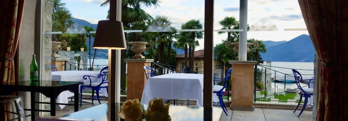 Restaurant Brezza at Eden Roc Hotel Ascona/Switzerland - gourmet restaurant advice Switzerland