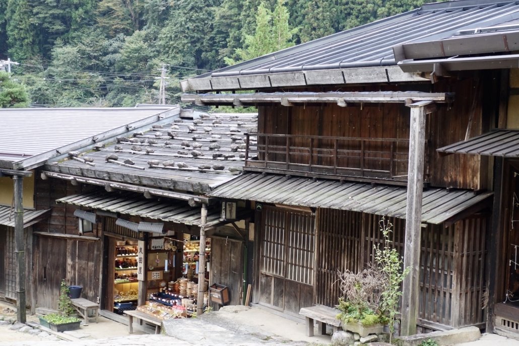 Tsumago, post town in the Kiso Valley, part of the Nakasendo Route in Japan