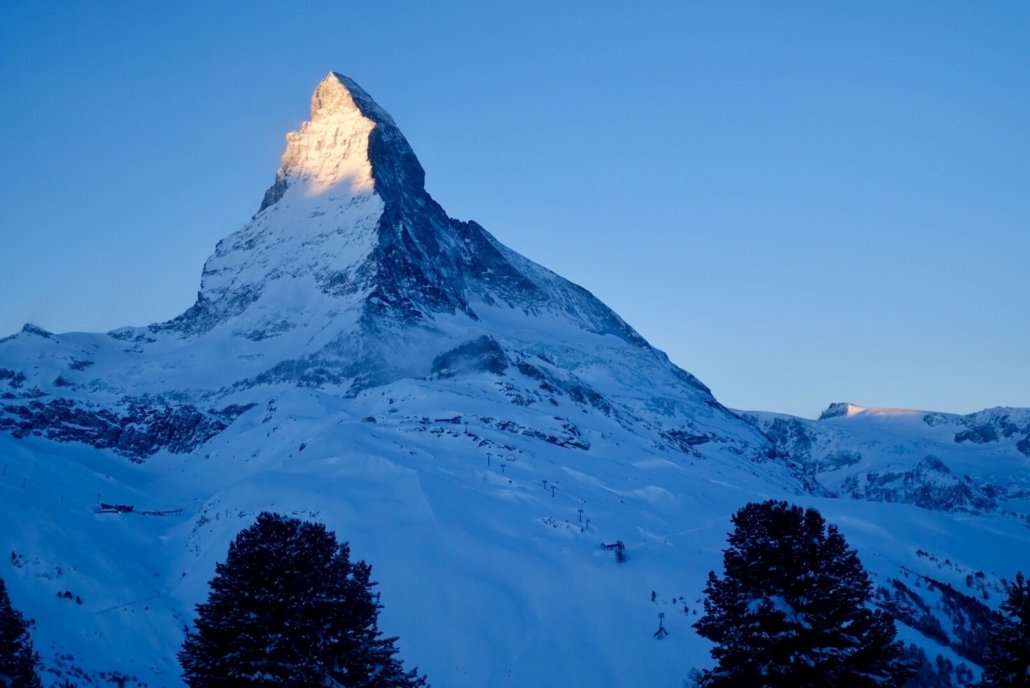 Matterhorn peak Zermatt - domestic travel Switzerland