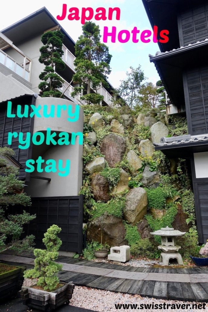 pin it on Pinterest: ryokan experience in Japan, luxury stay at Madoka no Mori in Hakone