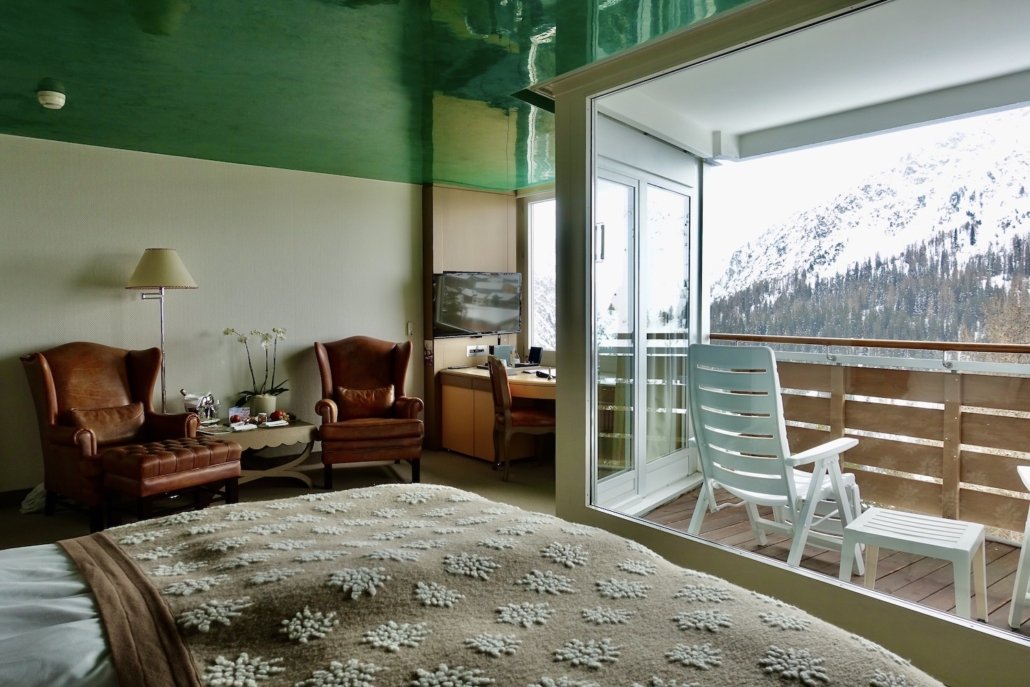 Hotel Tschuggen Arosa Switzerland: Deluxe Double Room
