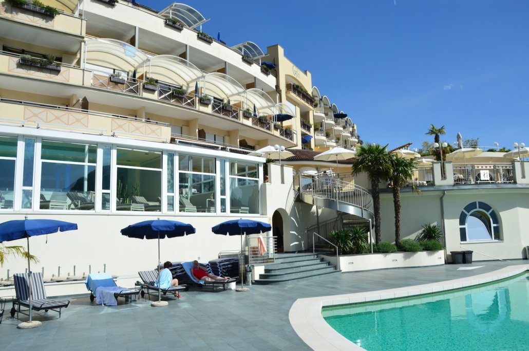 Hotel Castel Tirolo near Merano Italy swimming pool (2011)