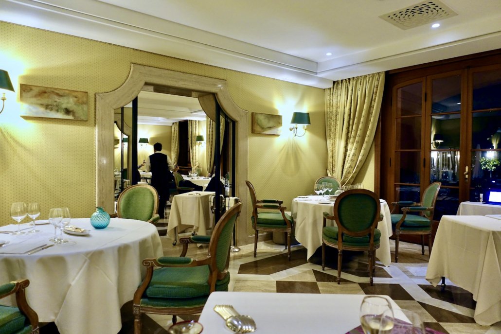 luxury hotel Villa Principe Leopoldo Lugano, one star Michelin restaurant