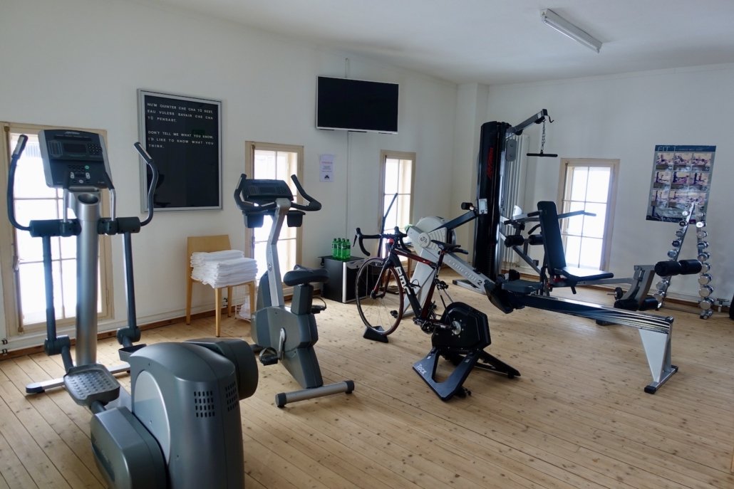 Hotel Castell Zuoz Switzerland: fitness room