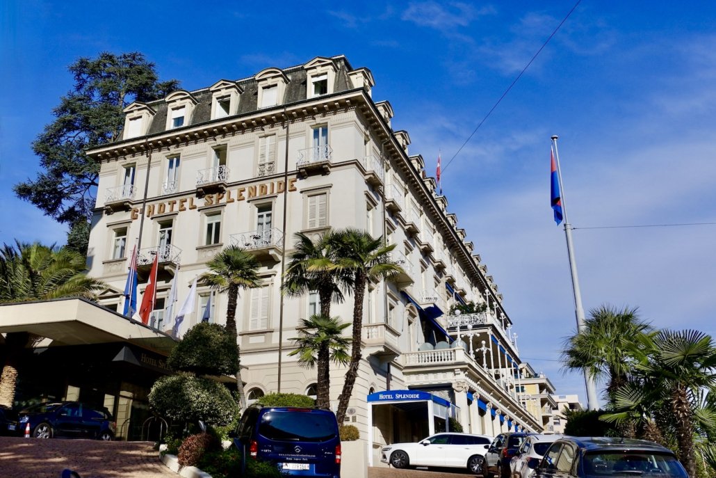 luxury hotel Splendide Royale Lugano Switzerland