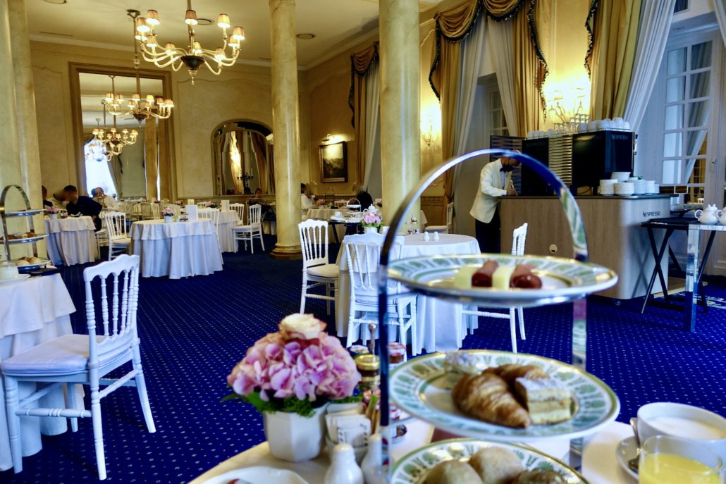luxury hotel Splendide Royale Lugano Switzerland: breakfast room I