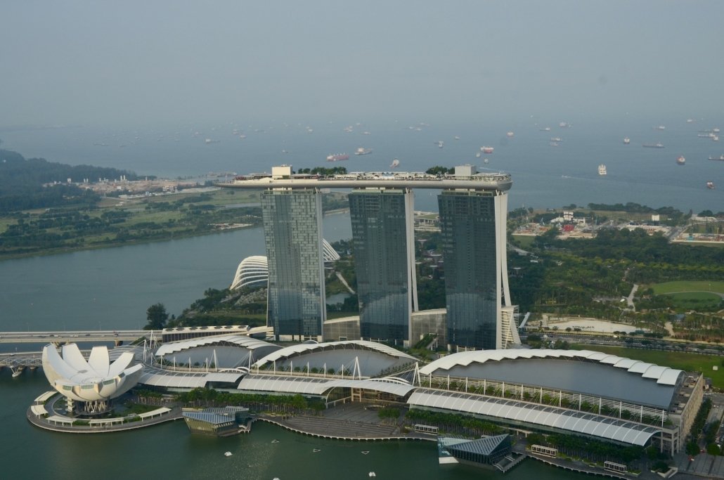 Hotel Marina Bay Sands, Singapore's landmark