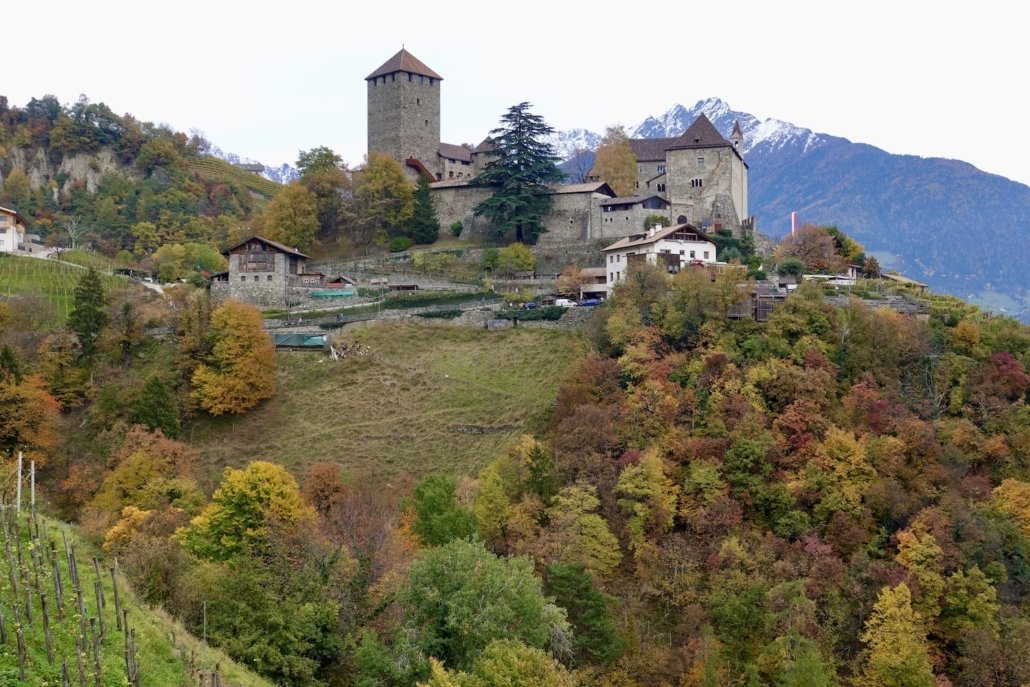 Tyrol Castle in Tirolo near Merano Italy