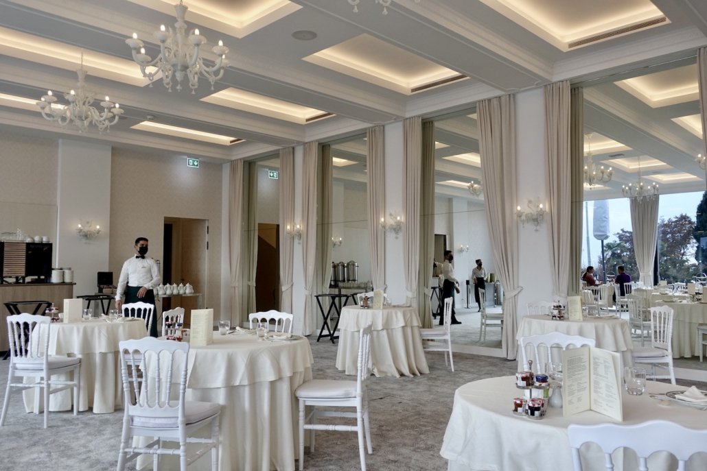 luxury hotel Splendide Royale Lugano Switzerland: breakfast room II