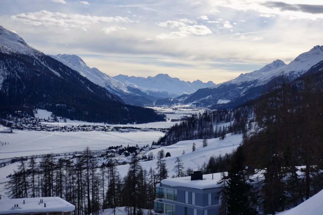 Hotel Castell Zuoz Switzerland: Inn valley view