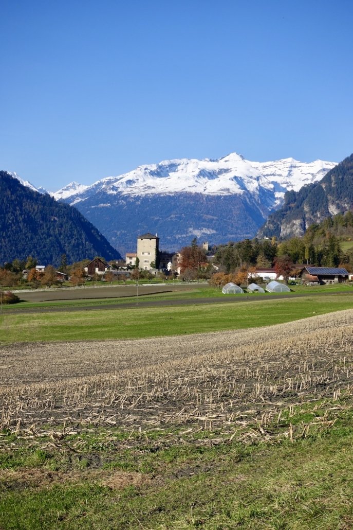 Domleschg Grisons/Switzerland: castle trail