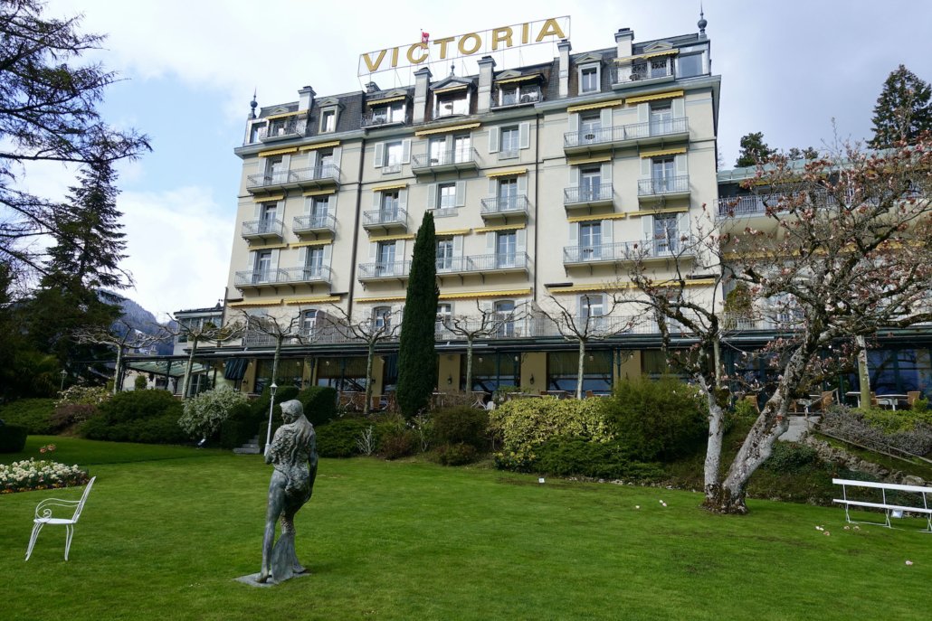 Upscale Hotel Victoria in Glion Switzerland - gourmet hotels western Switzerland