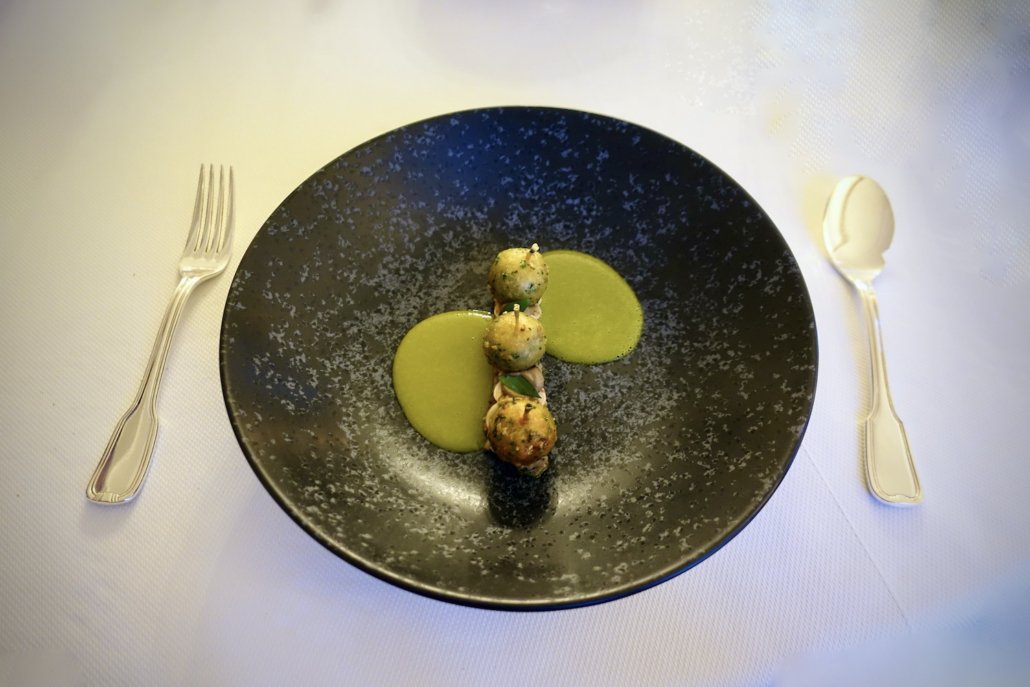 7-course tasting menu at 2-star Michelin chef at Maison Wenger Swiss Jura