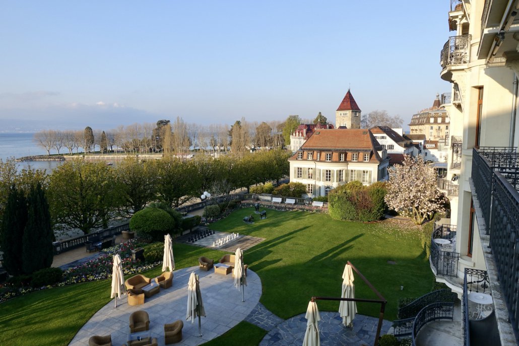 Beau-Rivage Palace Lausanne/Switzerland, Superior Double Room with Lake & Alps View