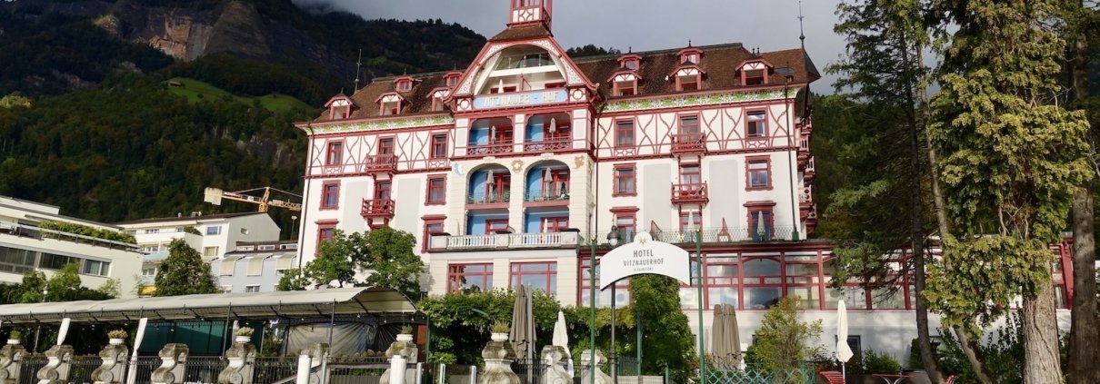 Hotel Vitznauerhof on Lake Lucerne, Switzerland - Michelin 2-star at Vitznauerhof