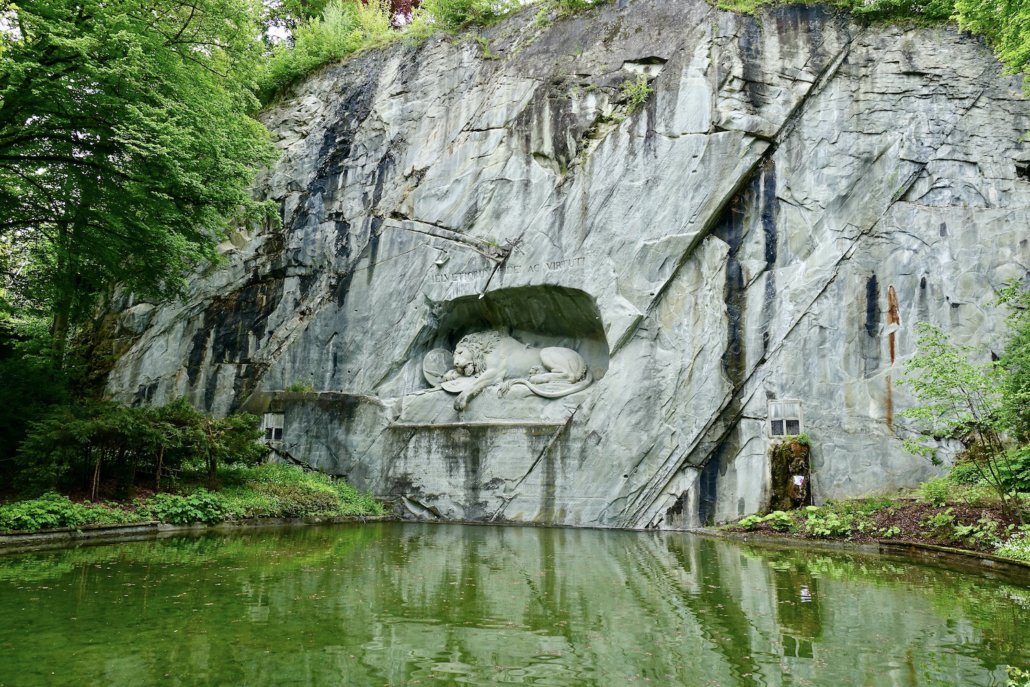 Lion Monument Lucerne, Switzerland