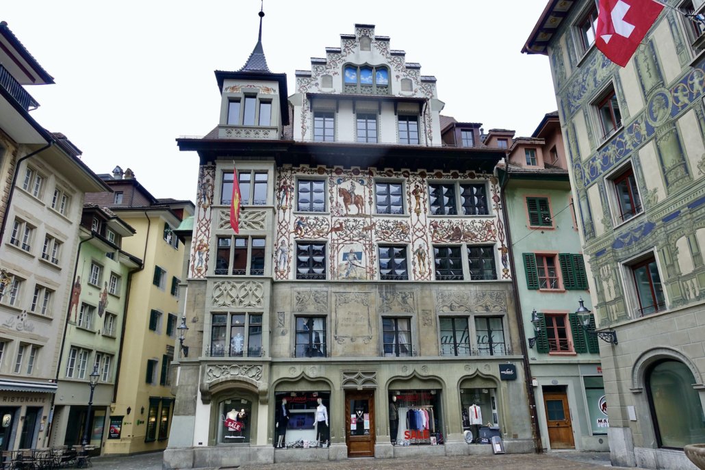 Lucerne's old town, Switzerland