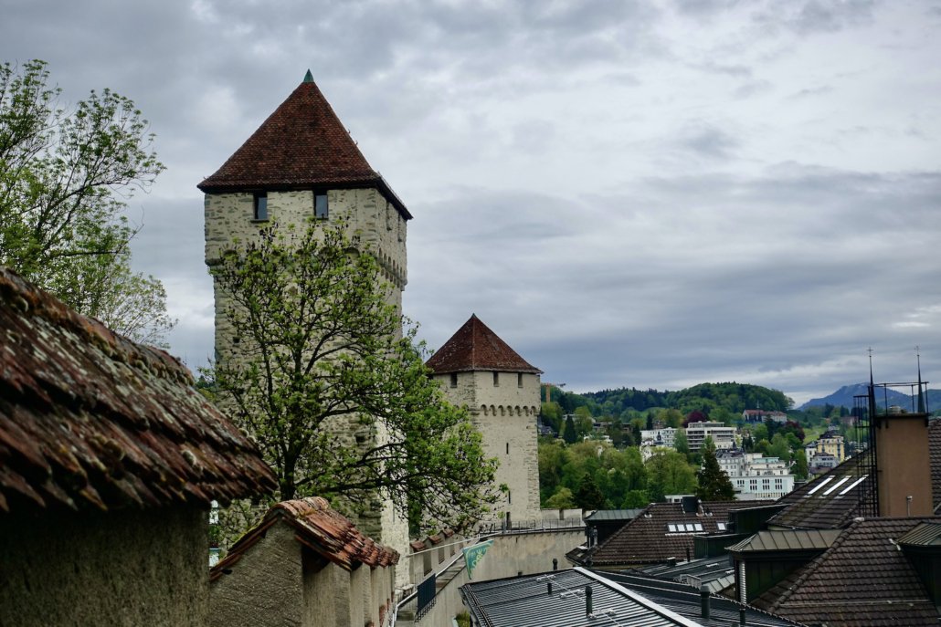 Museggmauer Lucerne, Switzerland
