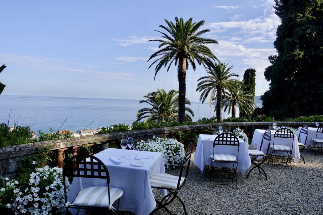 Restaurant Nove, Hotel Villa Pergola, Alassio, Liguria/Italy (one-star Michelin)