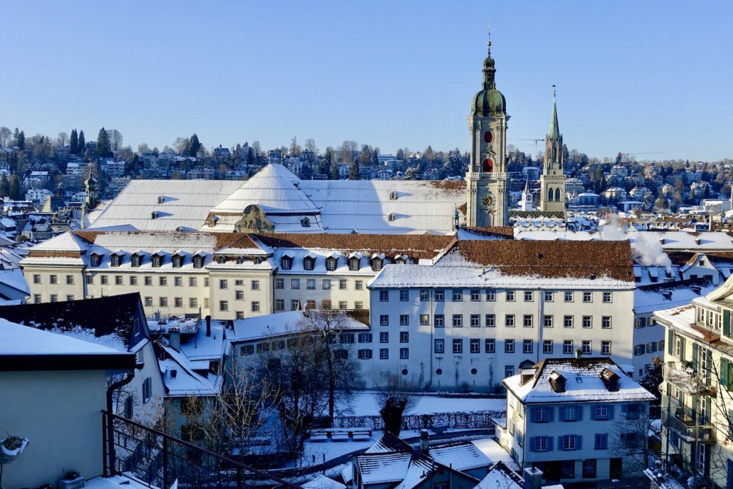 Abbey Precinct Saint Gallen Switzerland