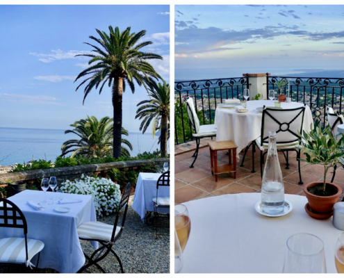 northern Italy & southern France in style, here Alassio & Vence