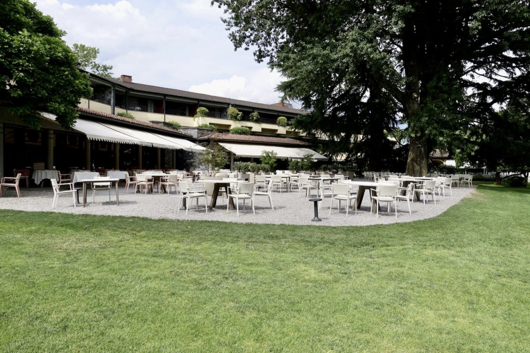 Ristorante Tre Stagioni at Hotel Castello del Sole Ascona Ticino Switzerland