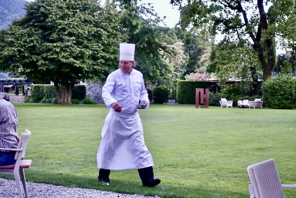 Mattias Roock, chef at Hotel Castello del Sole Ascona Ticino Switzerland