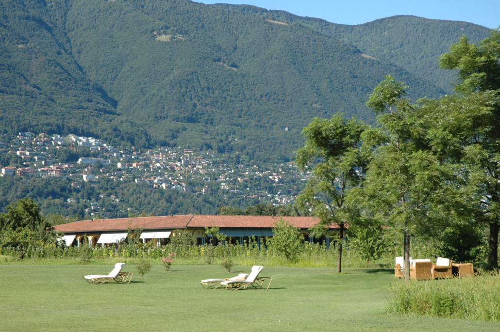 Retreat Pavilion at Hotel Castello del Sole Ascona Ticino Switzerland