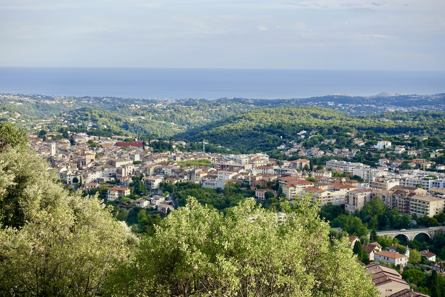Vence French Riviera hills