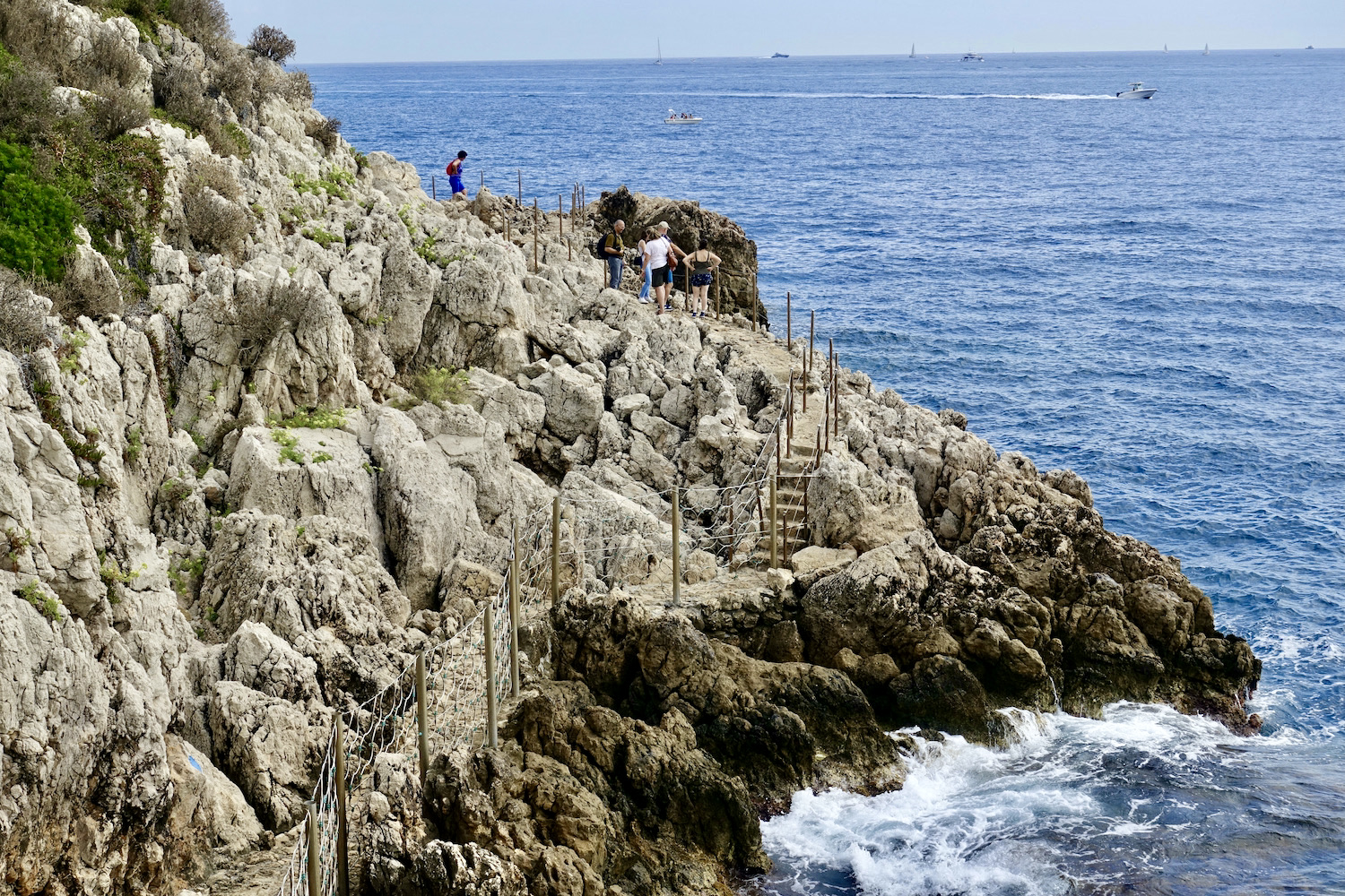 walks in the French Riviera: Sentier du Littoral Tirepoil, Cap d'Antibes