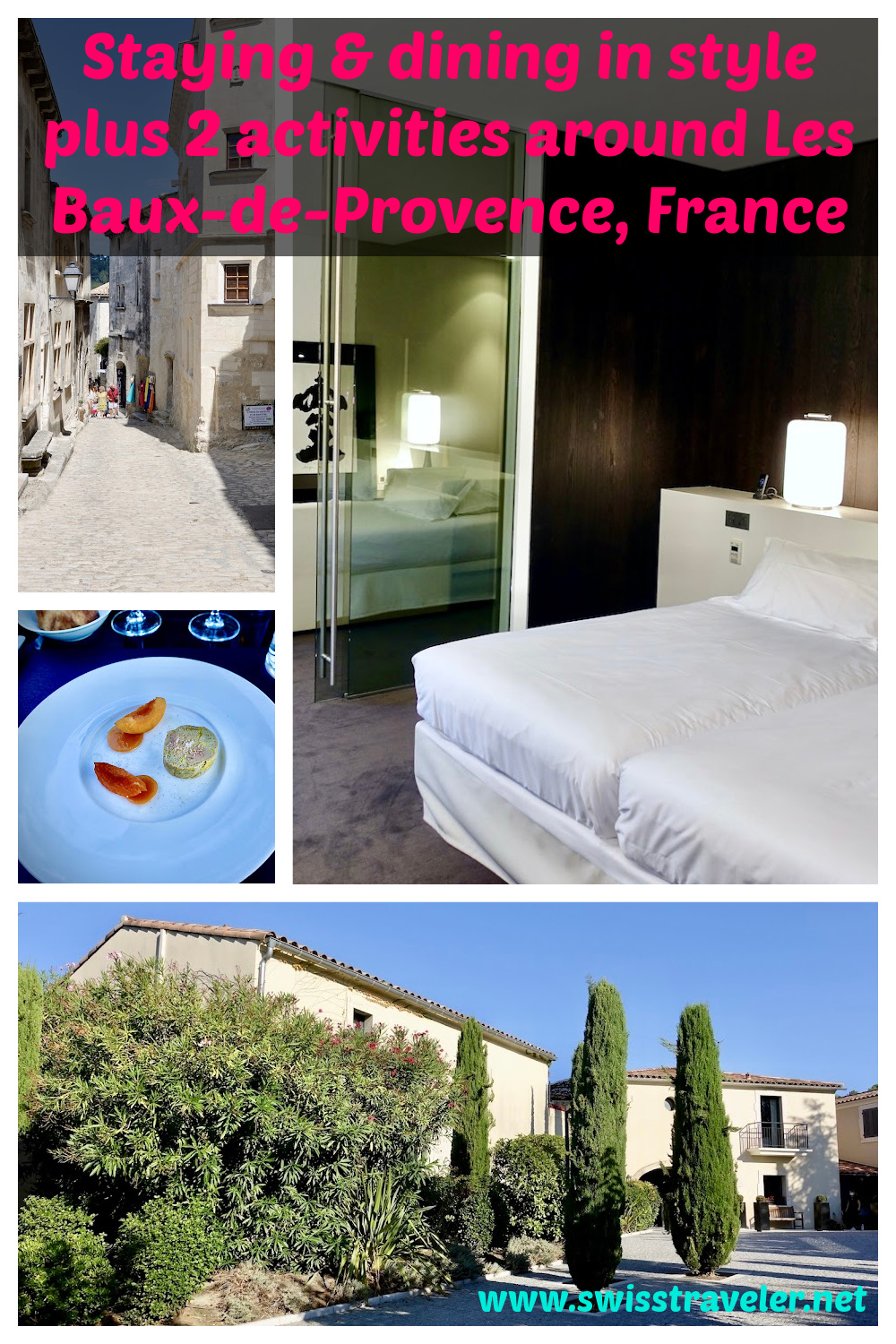 Staying & dining in style in the Provence: Hotel B Design & Spa Paradou near Les Baux-de-Provence