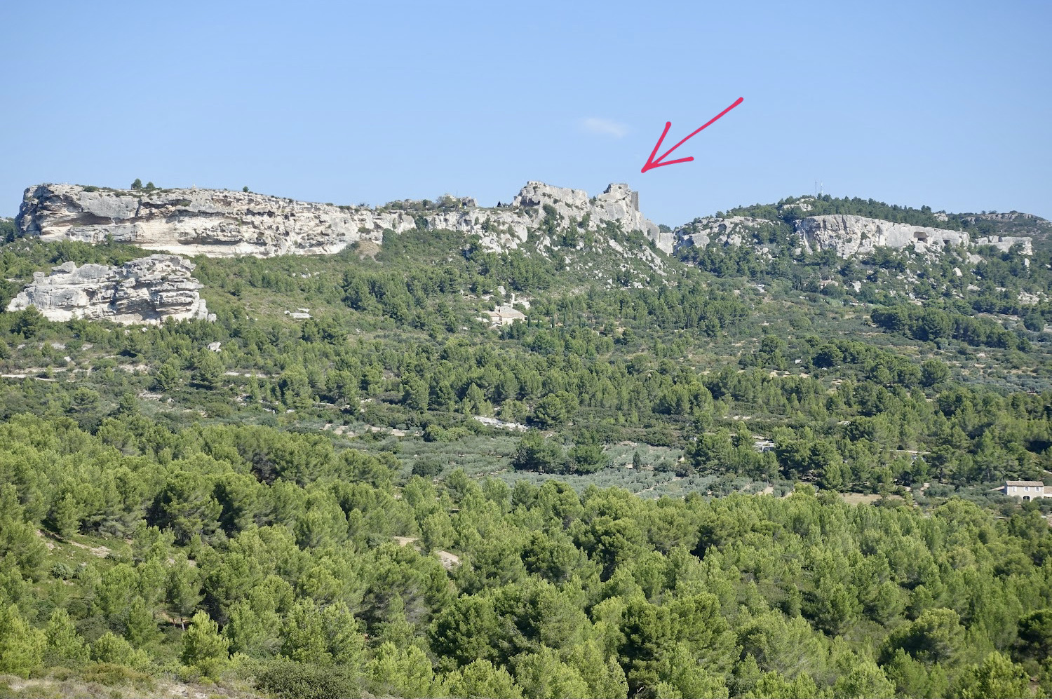 Nature Park of the Alpilles France between Paradou & Les Baux-de-Provence