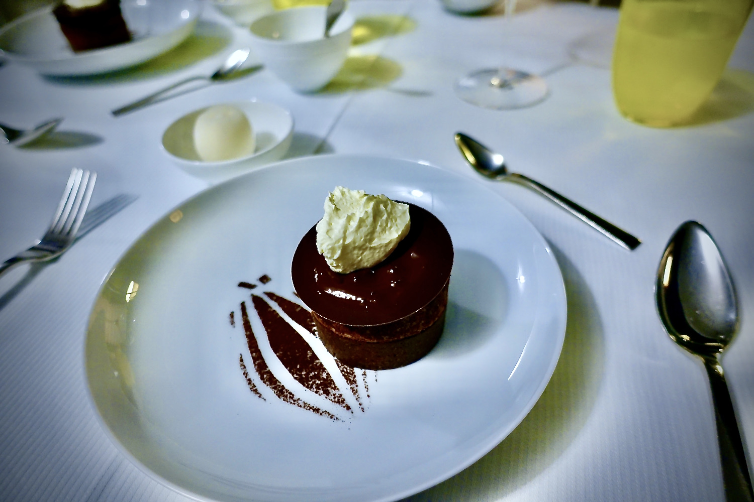 Patrick Henriroux La Pyramide 2-star Michelin Restaurant: dessert