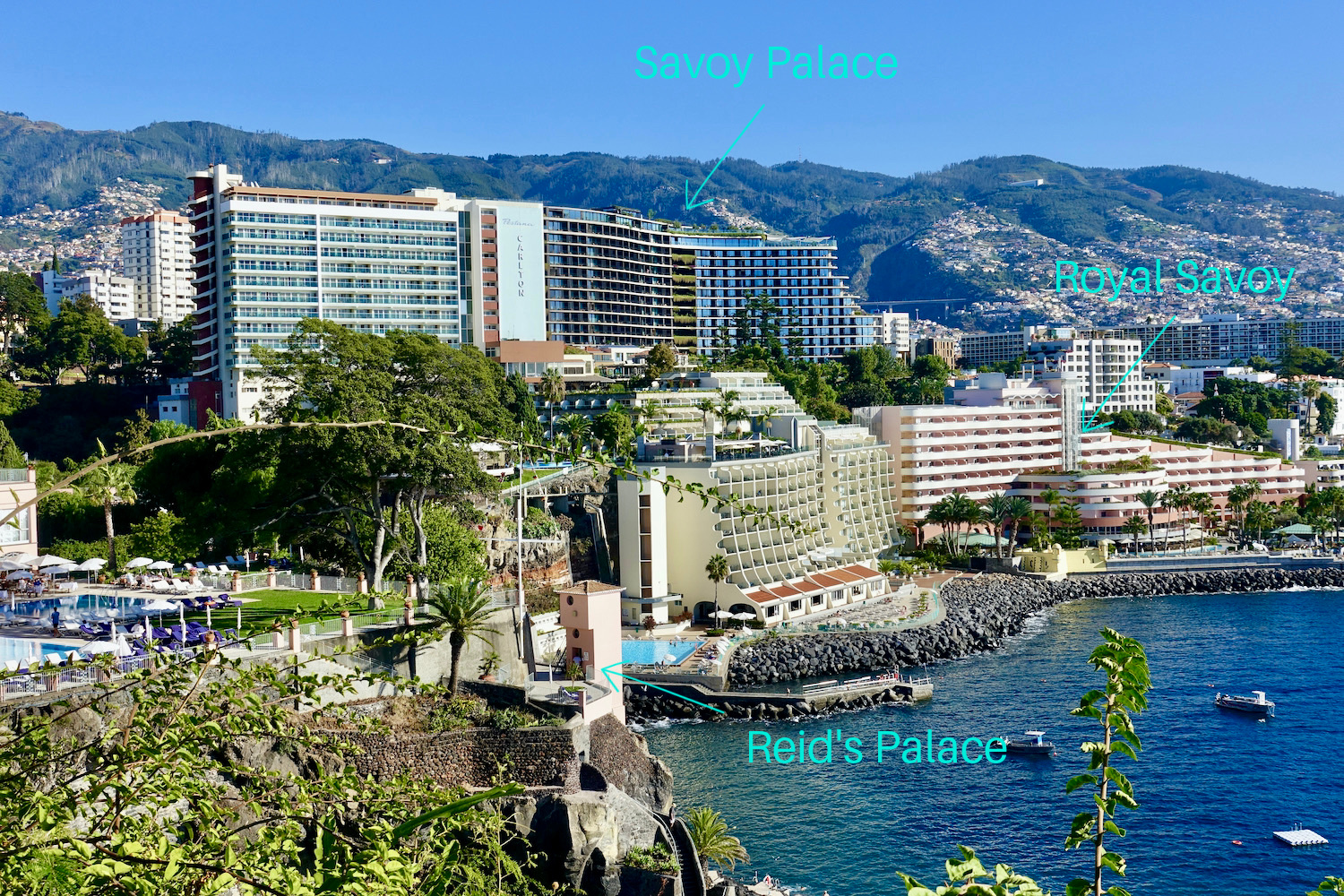 Savoy hotels Funchal - luxury hotels in Madeira