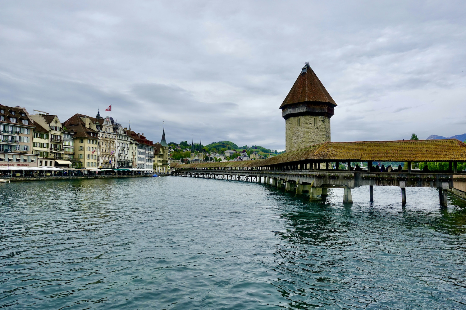 Chapel Bridge Lucerne/Switzerland - guide to visiting Switzerland