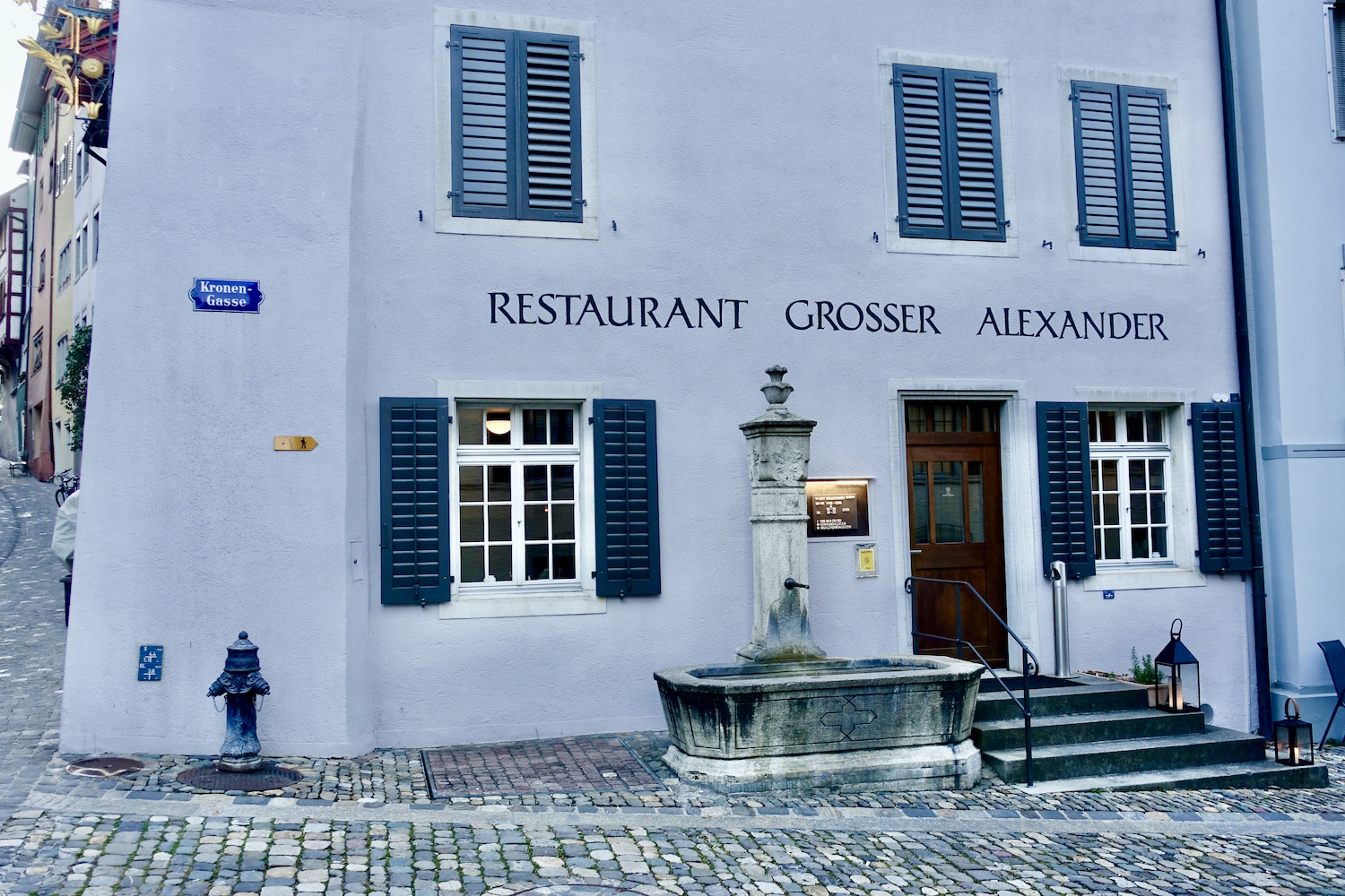 Restaurant Grosser Alexander Baden, Switzerland