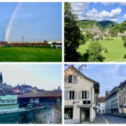 clockwise from top left: Olten-Goesgen, Eptingen, Baden, Langenthal - fine dining restaurants Olten-Aarau